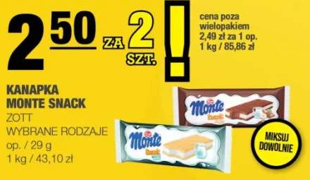 mleczna kanapka