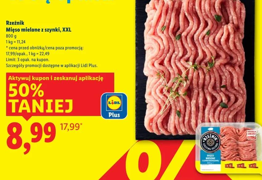 mięso mielone wieprzowe