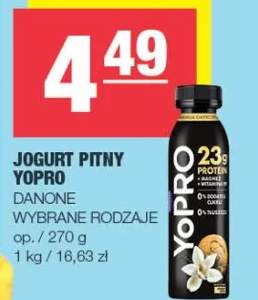 Jogurt pitny YoPro wybrane rodzaje