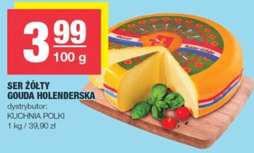 Ser żółty Gouda Holenderska
