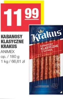 Kabanosy klasyczne Krakus