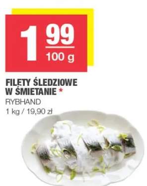 Filety śledziowe w śmietanie