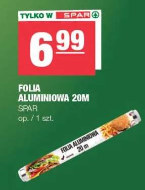 Folia aluminiowa 20m