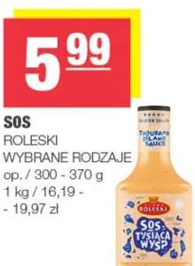 Sos Roleski Tysiąca Wysp wybrane rodzaje