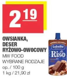 Deser ryżowo-owocowy Riso