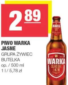 Piwo Warka Jasne