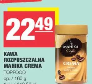 Kawa rozpuszczalna Manika Crema