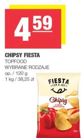 Chipsy wybrane rodzaje