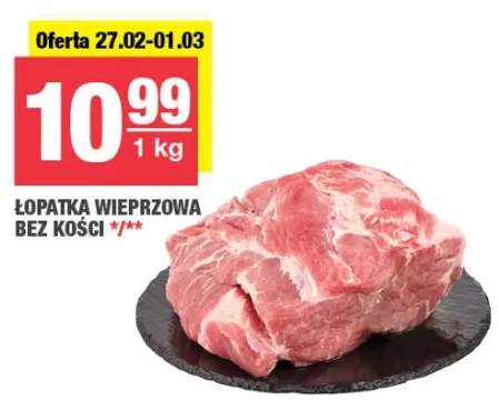 Łopatka wieprzowa bez kości