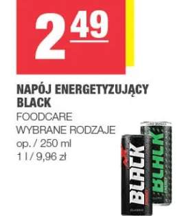 Napój energetyzujący Black