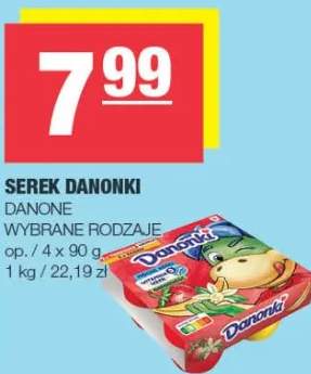 Serek Danonki Danone wybrane rodzaje