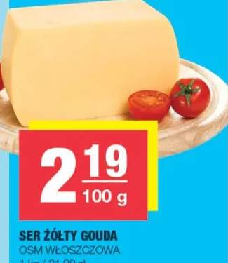 Ser żółty Gouda OSM Włoszczowa