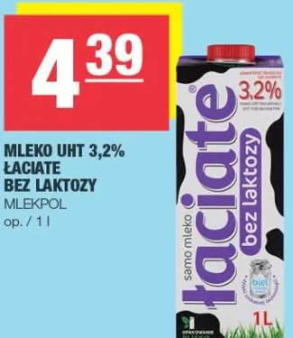 Mleko UHT 3.2% Łaciate bez laktozy