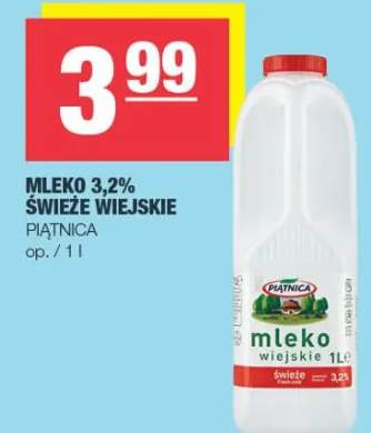 Mleko 3.2% świeże wiejskie