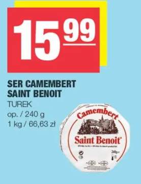 Ser Camembert Saint Benoit