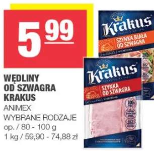 Wędliny od szwagra Krakus