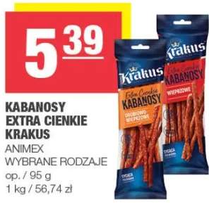 Kabanosy extra cienkie Krakus