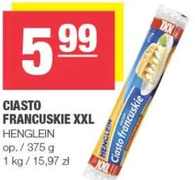 Ciasto francuskie XXL
