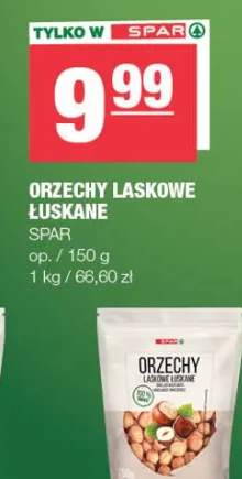 Orzechy laskowe łuskane