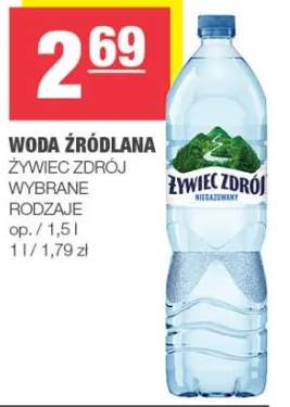 Woda źródlana