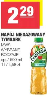Napój niegazowany wybrane rodzaje