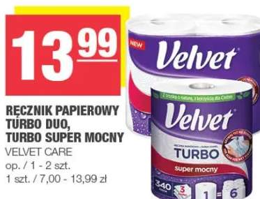 Ręcznik papierowy Turbo Duo, Turbo Super mocny