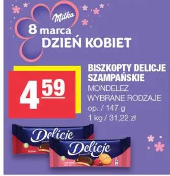 Biszkopty Delicje szampańskie