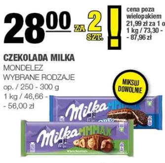 Czekolada mlika wybrane rodzaje