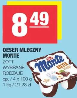 Deser mleczny wybrane rodzaje