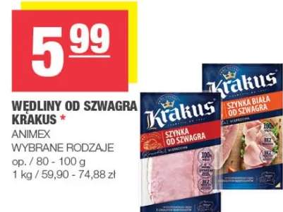 Wędliny od szwagra wybrane rodzaje