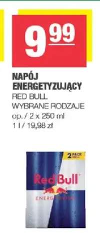 Napój energetyzujący Red Bull wybrane rodzaje