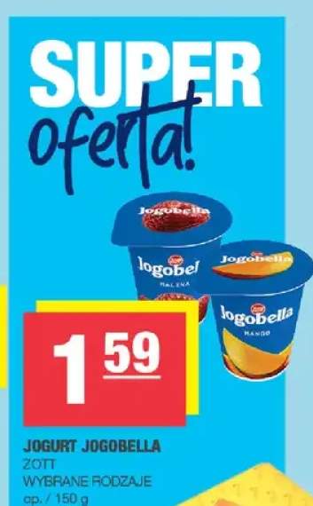 Jogurt Jogobella wybrane rodzaje