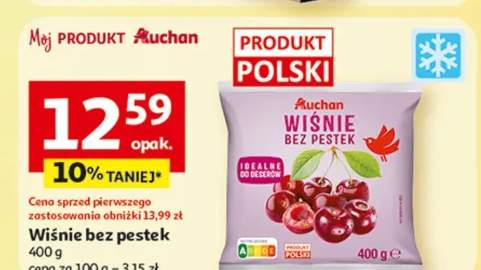 wiśnie mrożone