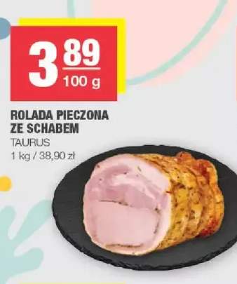 Rolada pieczona ze schabem