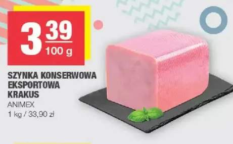 Szynka konserwowa eksportowa krakus