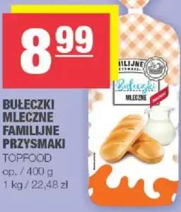 Bułeczki mleczne Familijne przysmaki