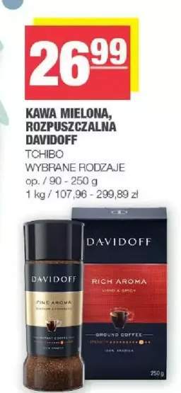 Kawa mielona, rozpuszczalna Davidoff