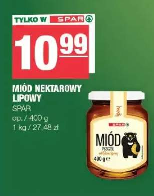Miód nektarowy lipowy