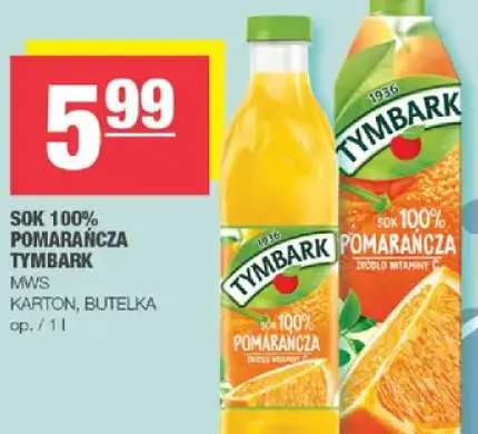 Sok 100% pomarańcza