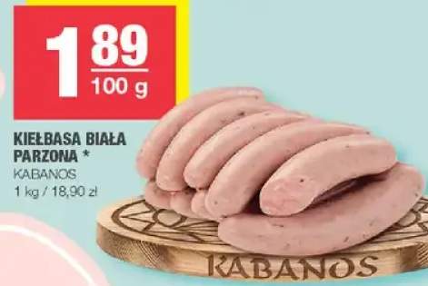 Kiełbasa biała parzona