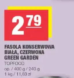 Fasola konserwowa biała, czerwona