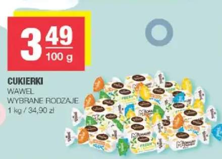 Cukierki wybrane rodzaje