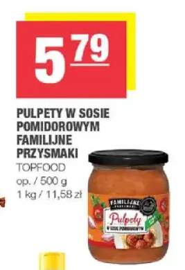 Pulpety w sosie pomidorowym Familijne przysmaki