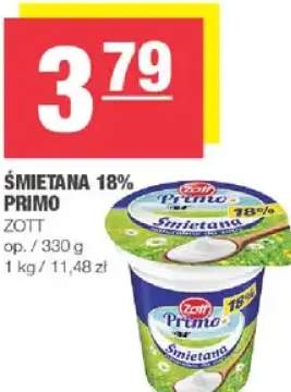 Śmietana 18% Primo
