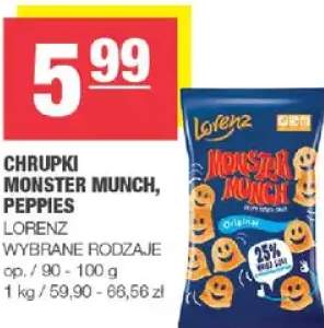 Chrupki Monster Munch, Peppies