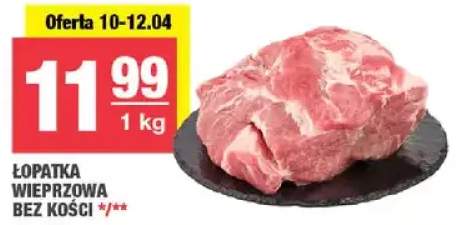 Łopatka wieprzowa bez kości