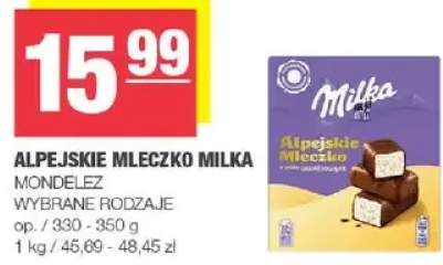 Alpejskie mleczko Milka
