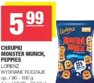Chipsy Monster Munch, Peppes