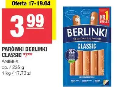 Parówki Berlinki Classic