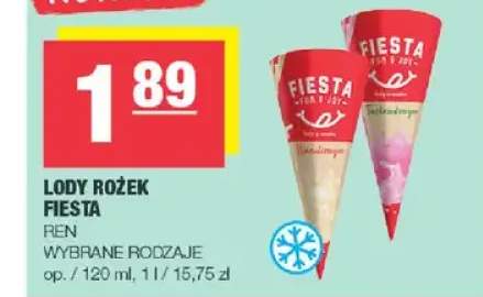 Lody rożek Fiesta